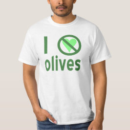 Ich hasse Oliven (grün) Männer T-Shirt