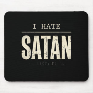 Ich hasse Satan Mousepad