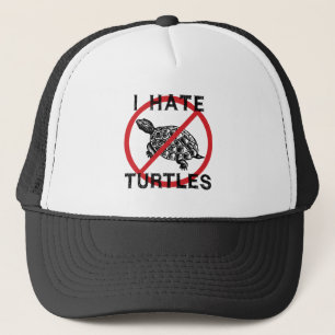 Ich hasse Schildkröten Truckerkappe