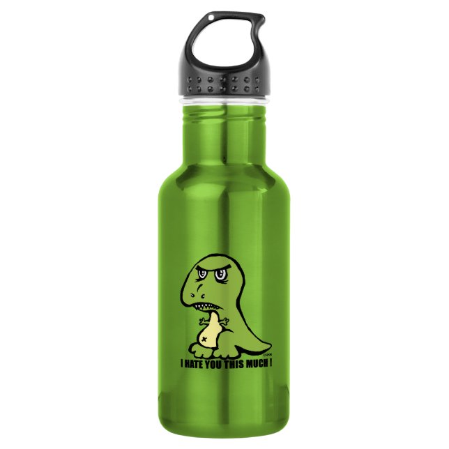 Ich hasse Sie diese viel! Trinkflasche (Vorderseite)