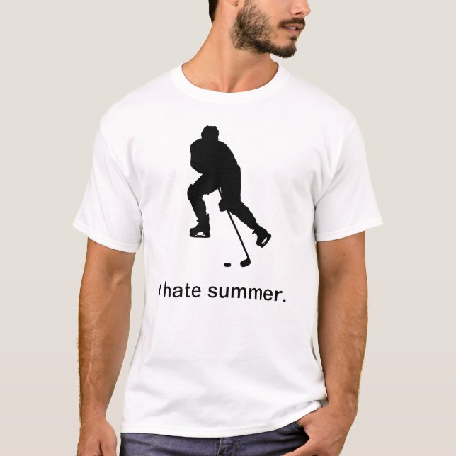 Ich hasse Sommer T-Shirt (Vorderseite)