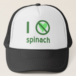 Ich hasse Spinach Truckerkappe
