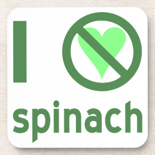 Ich hasse Spinat Untersetzer