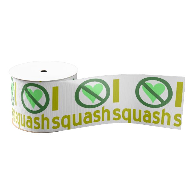 Ich hasse Squash I Keine Liebe Squash Ripsband (Spule)