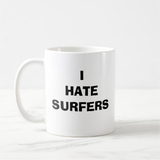 ICH HASSE SURFER KAFFEETASSE
