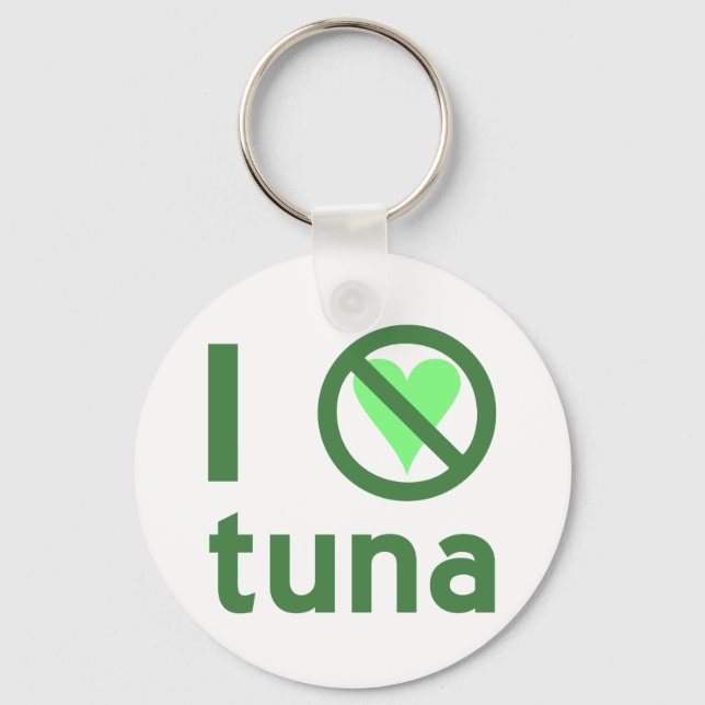 Ich hasse Tuna Schlüsselanhänger (Vorderseite)