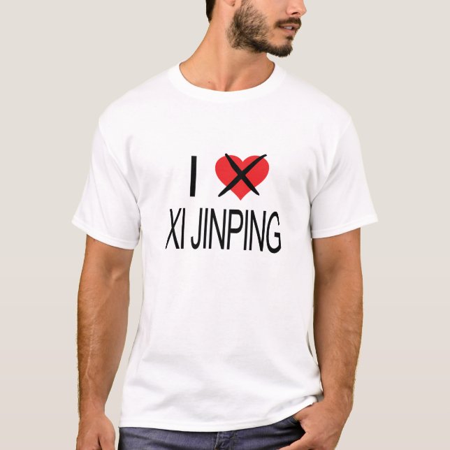 ICH HASSE XI Jinping T-Shirt (Vorderseite)