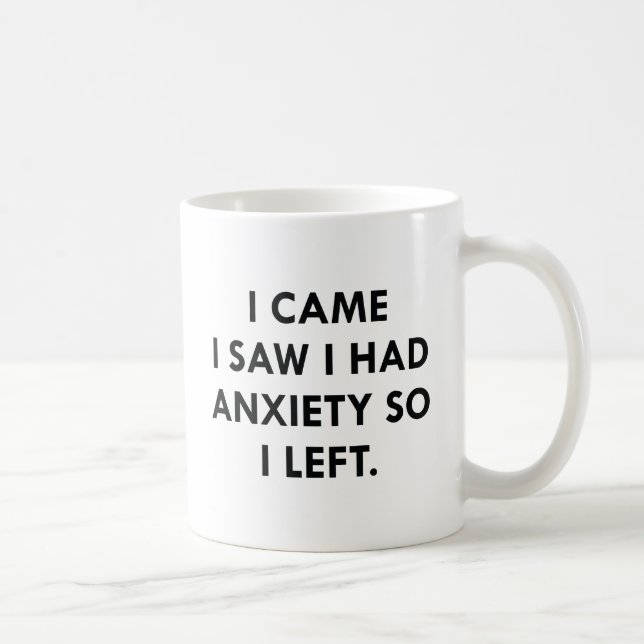 Ich hatte Angst Kaffeetasse (Rechts)