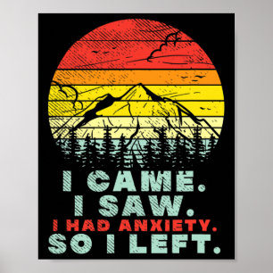 Ich hatte Angst Mental Health Awareness Poster