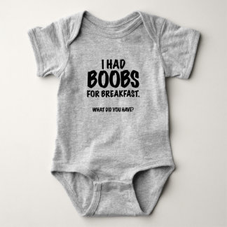Ich hatte B ** BS zum Frühstück Baby Strampler