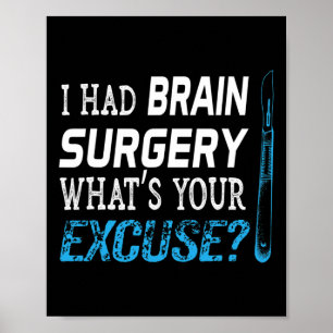 Ich hatte Brain Operation Was ist dein Entschuldun Poster