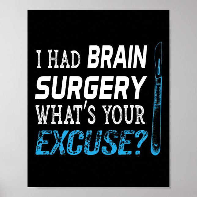 Ich hatte Brain Operation Was ist dein Entschuldun Poster (Vorne)