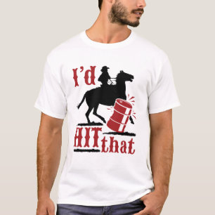 Ich hatte dieses lustige Barrel Rennen geschlagen T-Shirt