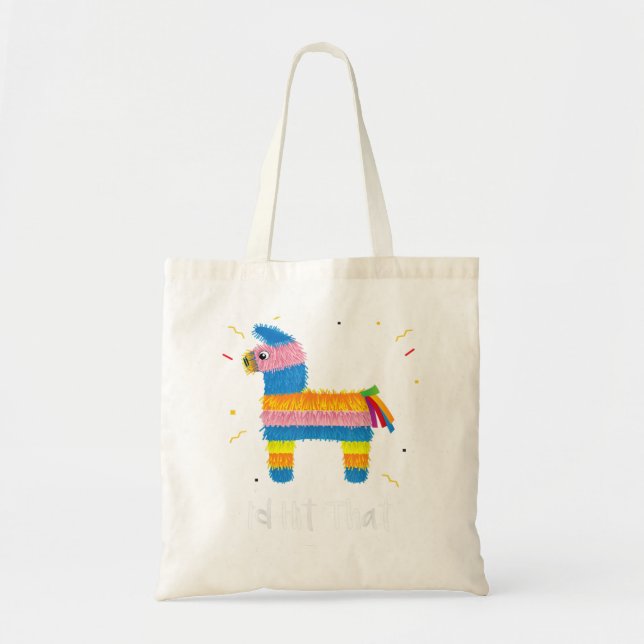 Ich hatte geschlagen, dass Pinata Cinco de Mayo Ko Tragetasche (Vorne)