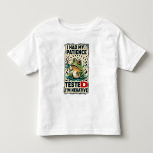 ICH HATTE MEINE GEDANKEN TESTET, ICH BIN NEGATIV KLEINKIND T-SHIRT