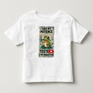 ICH HATTE MEINE GEDANKEN TESTET, ICH BIN NEGATIV KLEINKIND T-SHIRT