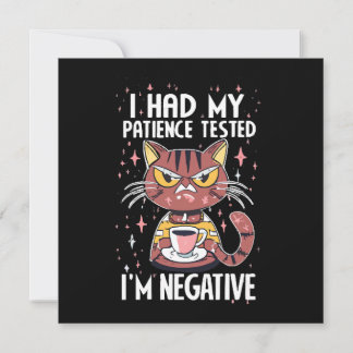 Ich hatte meinen Patient-Test!