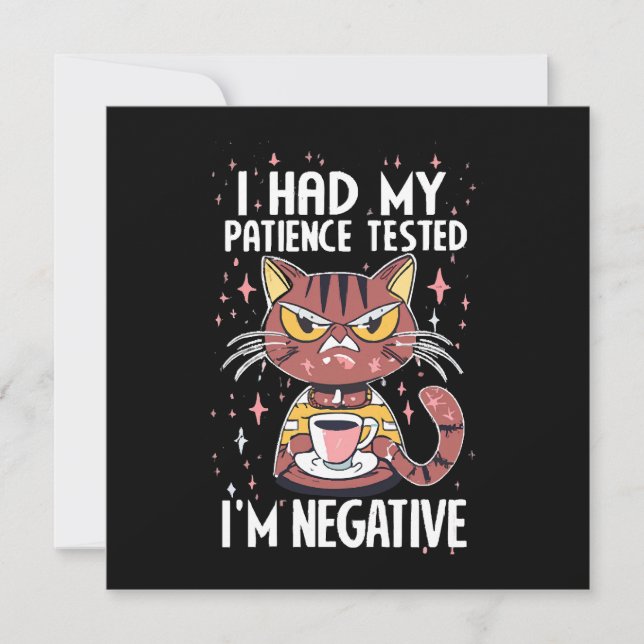 Ich hatte meinen Patient-Test! (Vorderseite)