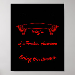 Ich hätte nie geträumt, dass ich ein Geschenk des Poster