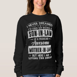 Ich hätte nie geträumt, dass ich ein Sohn im Jura- Sweatshirt