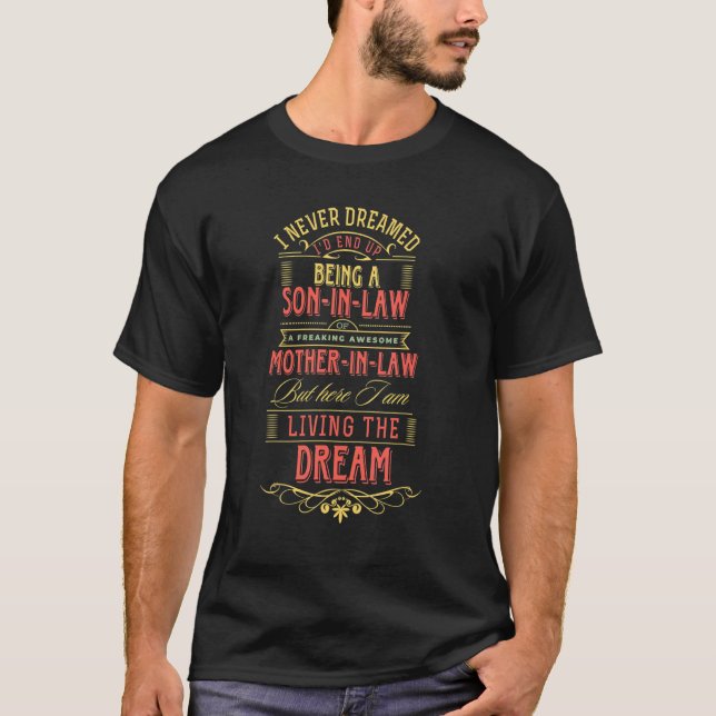 Ich hätte nie geträumt, dass ich ein Sohn im Jura- T-Shirt (Vorderseite)