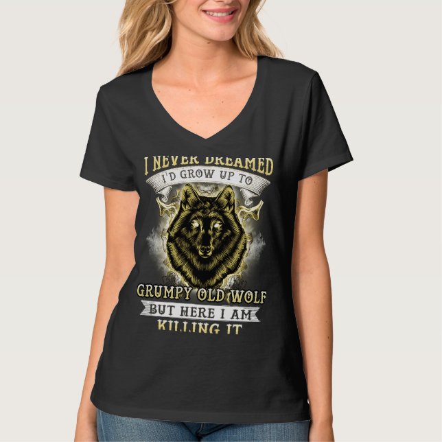 ICH HÄTTE NIE GETRÄUMT, DASS ICH ZU EINEM MÜRRISCH T-Shirt (Vorderseite)