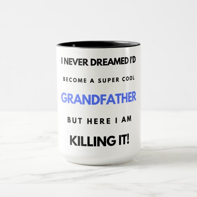 Ich hätte nie geträumt, ein SuperCool Grand Bl zu  Tasse (Zentrum)