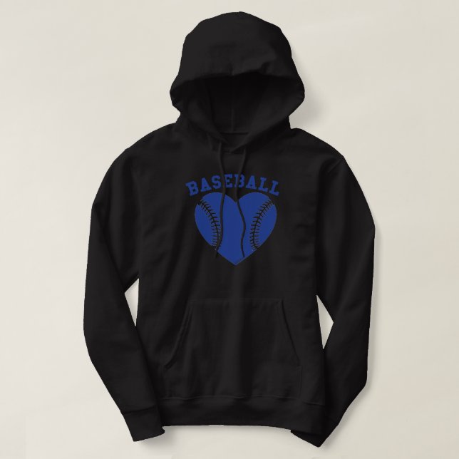ICH HEART BASEBALL HOODIE (Design vorne)