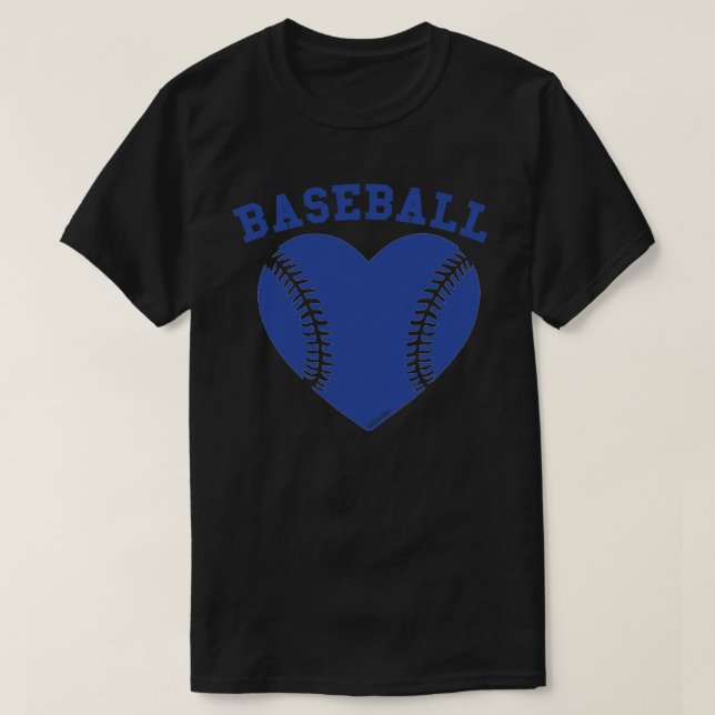 ICH HEART BASEBALL T-Shirt (Design vorne)