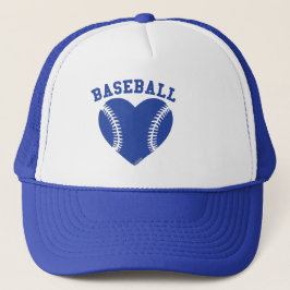 ICH HEART BASEBALL TRUCKERKAPPE