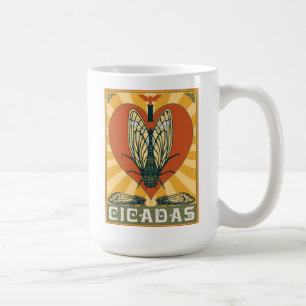 Ich heart Cicadas Kaffeetasse