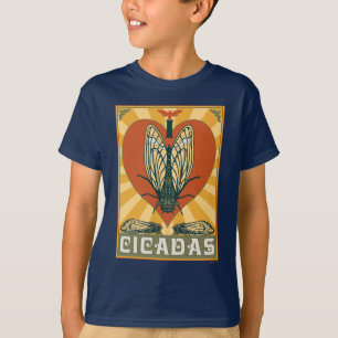 Ich heart Cicadas T-Shirt