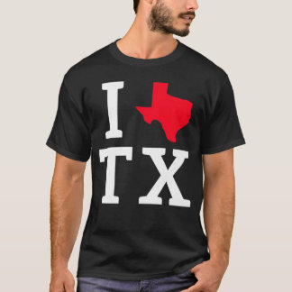 Ich Heart Texas I Liebe Texas Premium T - Shirt
