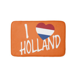 Ich heartflag Holland, auf oder bmcnt Badematte