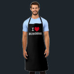 Ich hebe Burger | Funny GRILLEN Schürze für Fleisc<br><div class="desc">Ich hebe Burger | Funny GRILLEN Schürze für Fleischliebhaber. Individualisierbare Vorlage für die Liebe Schürze in allen Farben grillen. Spaß Geschenkidee für Freunde,  Familie,  Koch,  Koch,  Vater,  LKW-Mitarbeiter,  Grillmeister,  Großvater,  Onkel etc. Schürze zum Kochen in Schwarz oder Farbe.</div>
