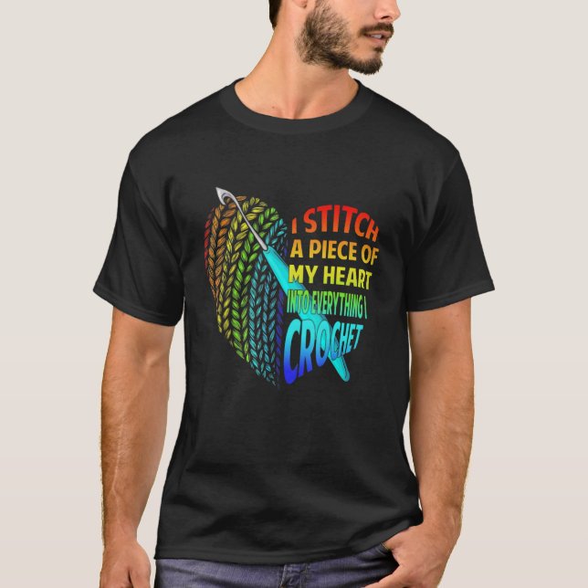 Ich hebe ein Stück meines Herzens in alles, was ic T-Shirt (Vorderseite)