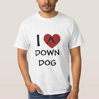 Ich hebe herunter Hund - Yoga Tee Shirts