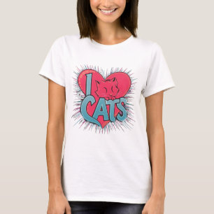 Ich hebe Katzen Shirt - ich hebe Katzen, ich Liebe