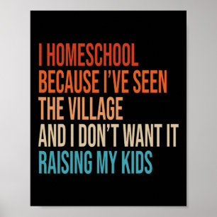 Ich heimatliche Schule, weil ich das Dorfhaus gese Poster
