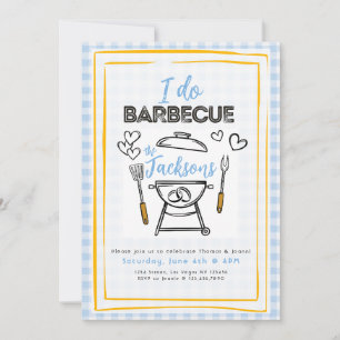 Ich heirate BBQ Hochzeits- oder Verlobungsfeier-Ei Einladung