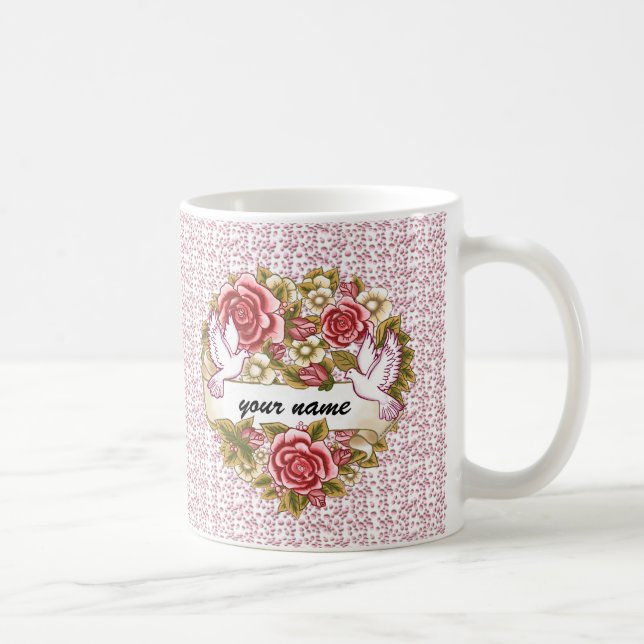 Ich heirate dich Hochzeitsbecher Kaffeetasse (Rechts)