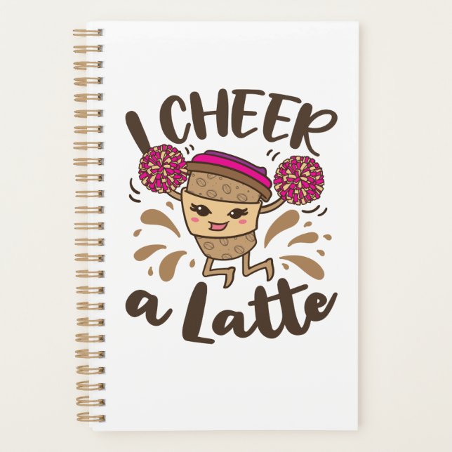 Ich heiße einen Niedlichen Teerleader-Kaffee Planer (Vorderseite)