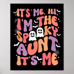 Ich heiße, ich bin die spöttische Tante ihres Retr Poster
