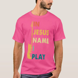 Ich heiße Jesus und spiele Gitarre T-Shirt