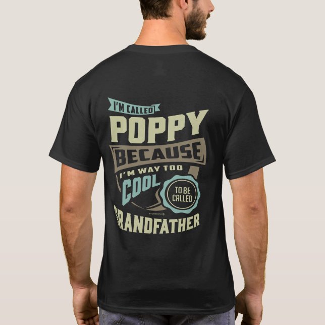 Ich heiße Poppy T-Shirt (Rückseite)