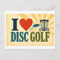"Ich [Herz] Disc Golf"