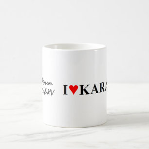 "Ich Herz-Karaoke-" Kaffee-Tasse Kaffeetasse