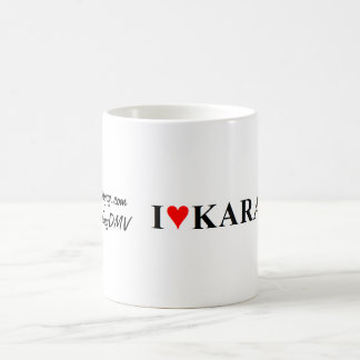 "Ich Herz-Karaoke-" Kaffee-Tasse Kaffeetasse