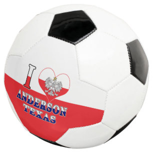 Ich Herz Liebe Anderson Texas Fußball