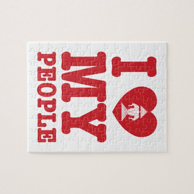 Ich Herz (Liebe) Erawan My Lao People (Horizontal)